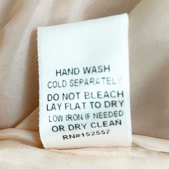 NWT Ampersand Avenue Pink Herringbone Full Zip Bomber Jacket Coat Size Small NEW - Picture 11 of 12